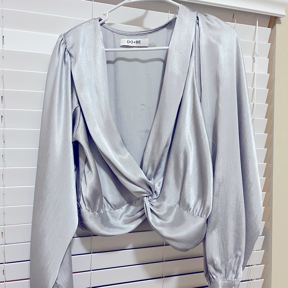 DO + BE Silvery Purple Silk Crop